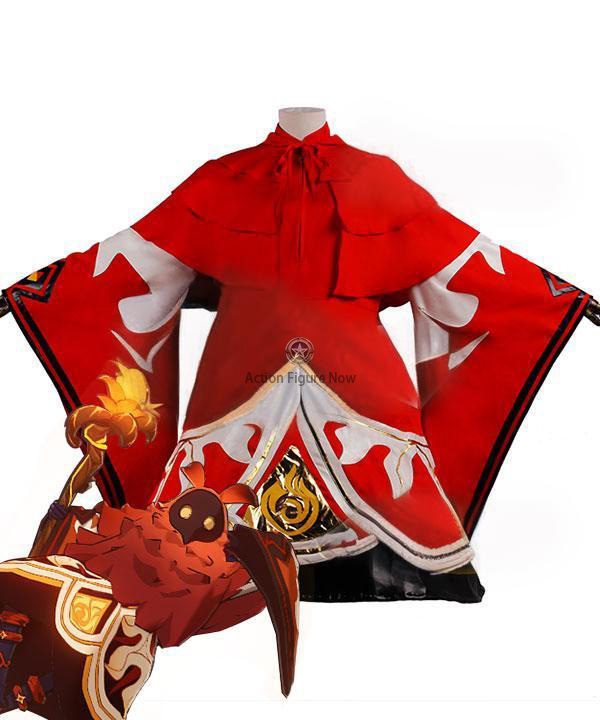 Pyro Abyss Mage Cosplay Costume from Genshin Impact Pyro Abyss Mage Cosplay Costume from Genshin Impact