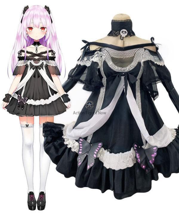 Uruha Rushia Virtual YouTuber B Edition Cosplay Costume