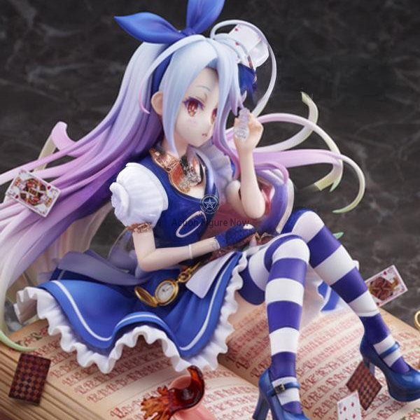 No Game No Life: Shiro's Alice in Wonderland Cosplay Costume for Halloween