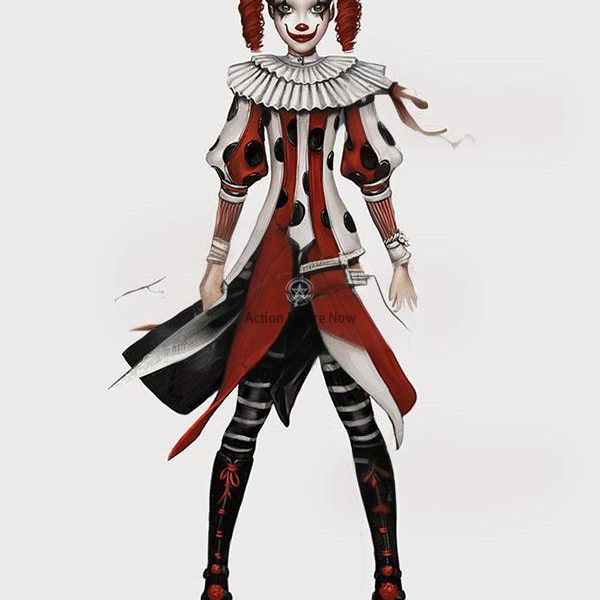 Alice in Wonderland: Asylum Alice Circus Cosplay Costume