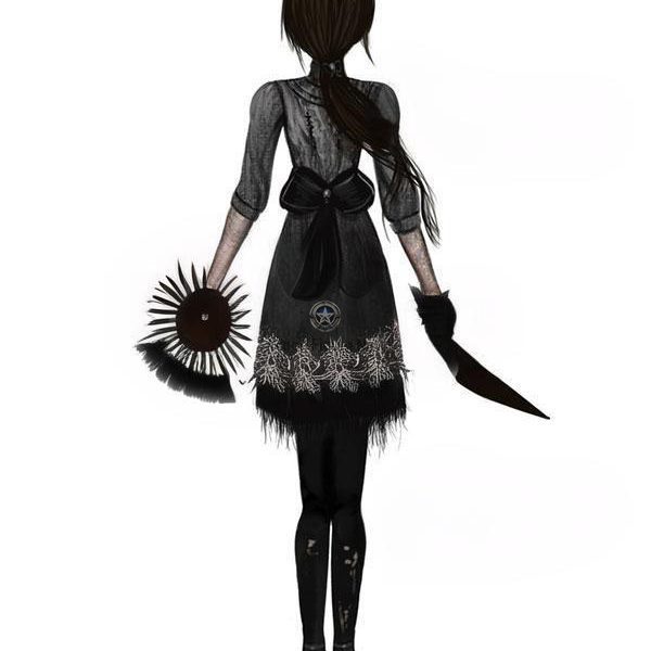Alice: Asylum Alice Depression Themed Cosplay Costume