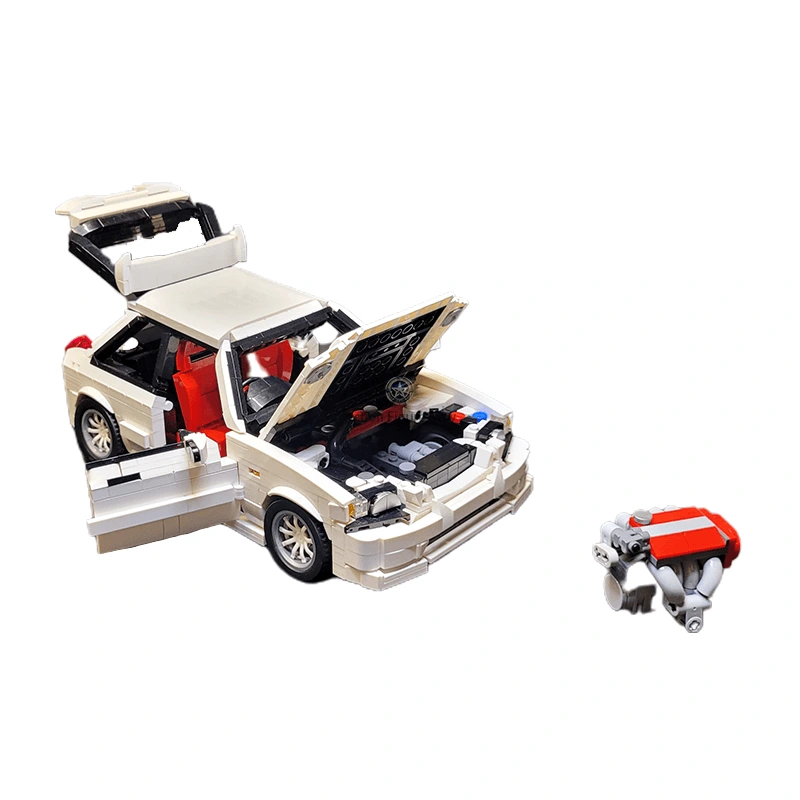 EK9 JDM Civic Hatchback Building Blocks Set (1465 Pieces) EK9 JDM Civic Hatchback Building Blocks Set (1465 Pieces)