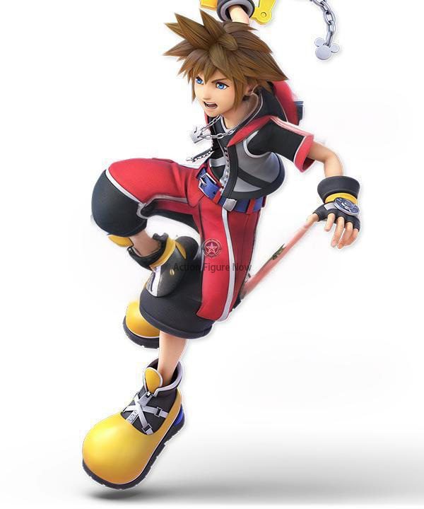 Sora Halloween Cosplay Costume for Super Smash Bros. Ultimate Kingdom Hearts II Sora Halloween Cosplay Costume for Super Smash Bros. Ultimate Kingdom Hearts II