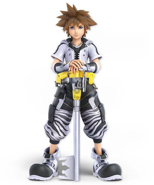 Kingdom Hearts III Sora Cosplay Costume for Halloween