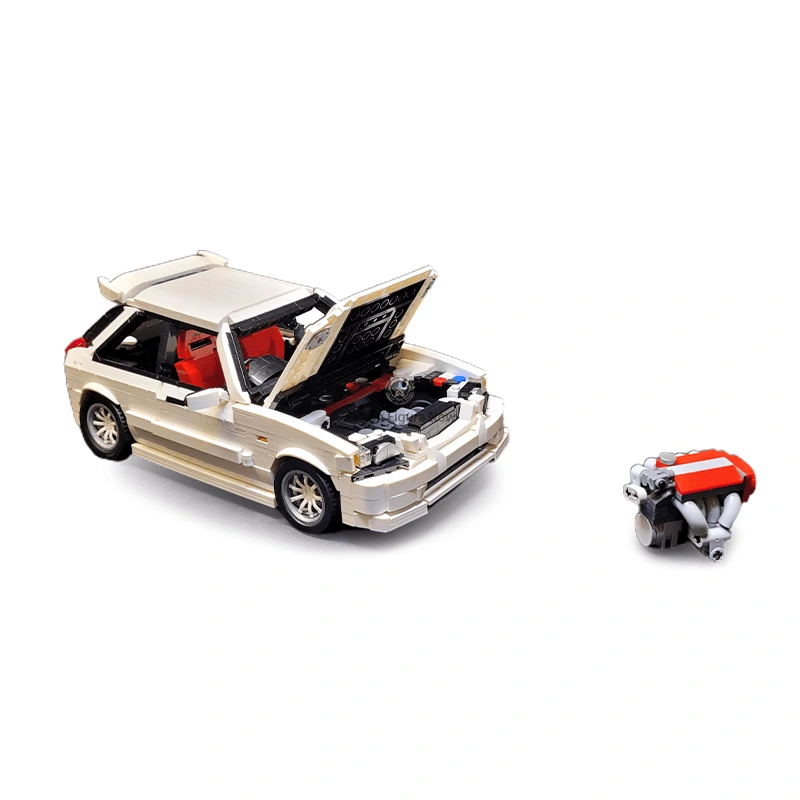 EK9 JDM Civic Hatchback Building Blocks Set (1465 Pieces) EK9 JDM Civic Hatchback Building Blocks Set (1465 Pieces)