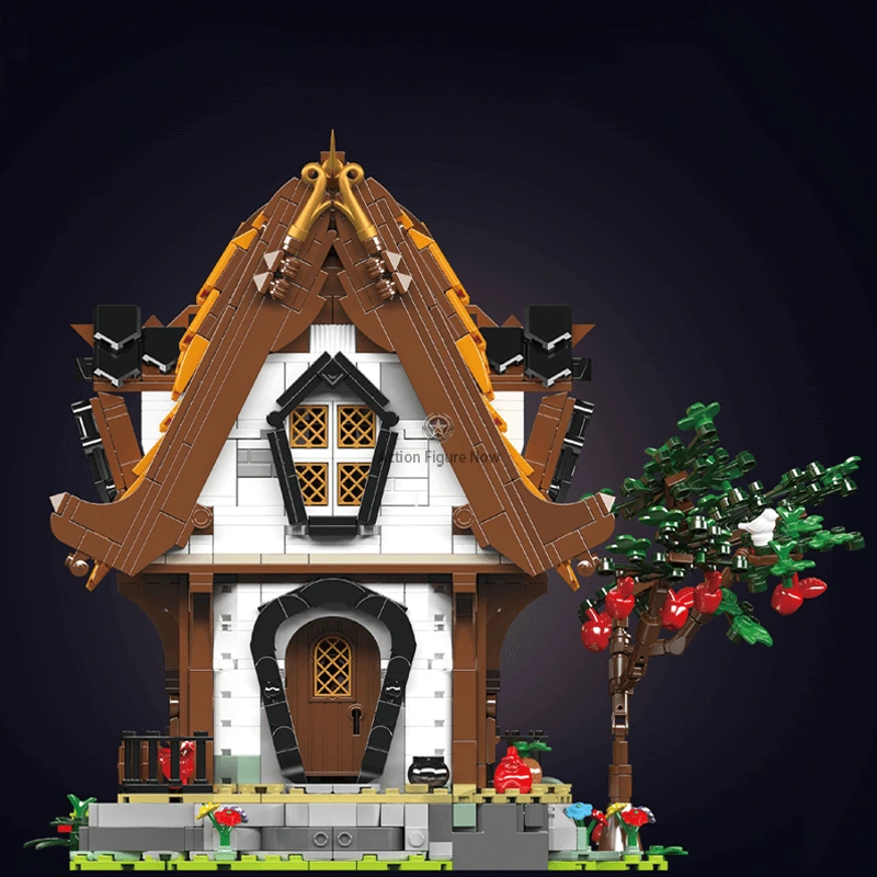 1/2191pcs Medieval Wooden Cabin 1/2191pcs Medieval Wooden Cabin