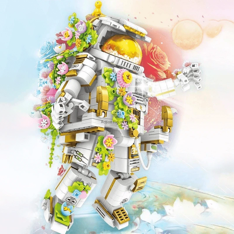 Astronaut Lunar Exploration 1143 Piece Building Block Set Astronaut Lunar Exploration 1143 Piece Building Block Set