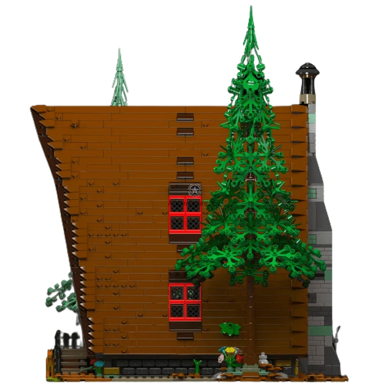 Wooden Cabin in the Enchanting Wilderness (3397 Pcs) Wooden Cabin in the Enchanting Wilderness (3397 Pcs)