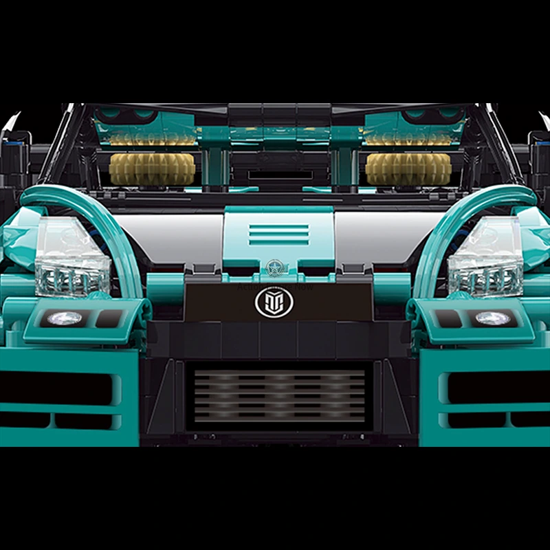 1189pcs Remote Controlled R35 Nissan GT-R 1189pcs Remote Controlled R35 Nissan GT-R