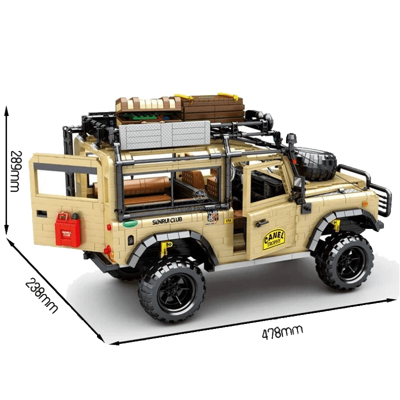 4631 Pieces Off-Road Trophy Edition Safari SUV 4631 Pieces Off-Road Trophy Edition Safari SUV