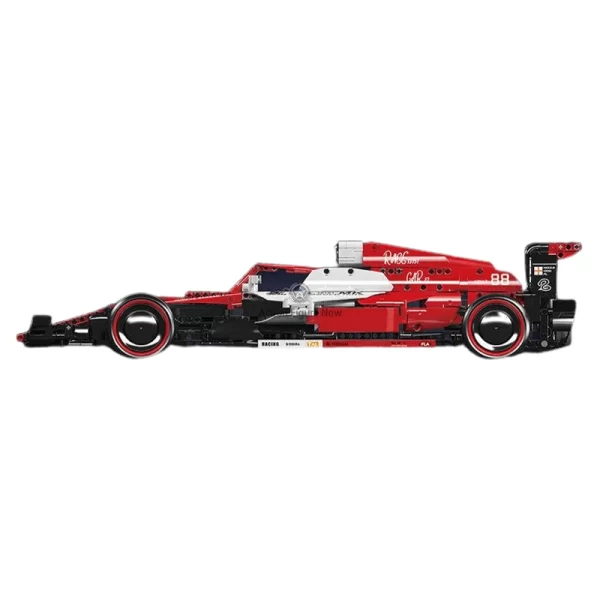 1184pcs Single-Seater Formula 1 Race Car