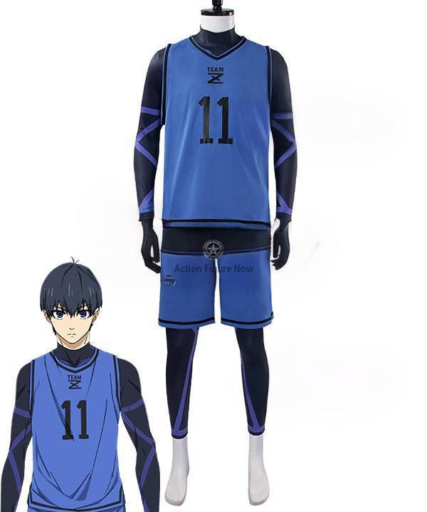 Blue Lock Yoichi Isagi #11 Ranked 299 Cosplay Costume Blue Lock Yoichi Isagi #11 Ranked 299 Cosplay Costume