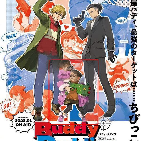Official Buddy Daddies Anime Miri Unasaka Cosplay Costume
