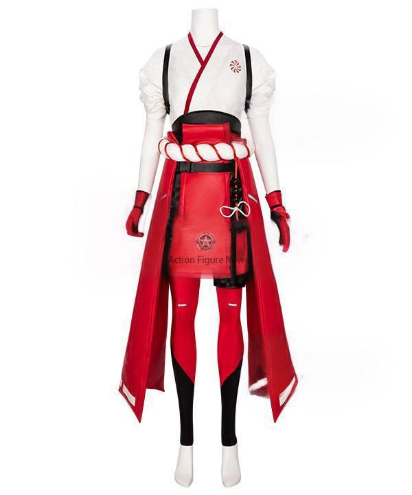 Overwatch 2 OW2 Kiriko Cosplay Pattern and Fabric Edition Costume Overwatch 2 OW2 Kiriko Cosplay Pattern and Fabric Edition Costume