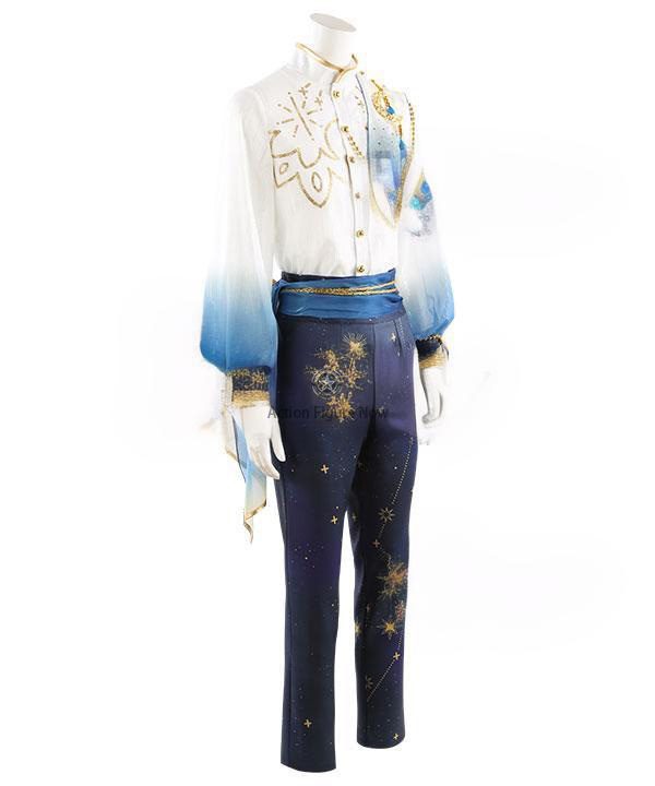 Ensemble Stars!! Elegant Parade Blue Moon Cosplay Costume, Mashiro Aoyagi Blue Moon Ensemble Stars!! Suit, Complex Costume Customize Ensemble Stars!! Elegant Parade Blue Moon Cosplay Costume, Mashiro Aoyagi Blue Moon Ensemble Stars!! Suit, Complex Costume Customize