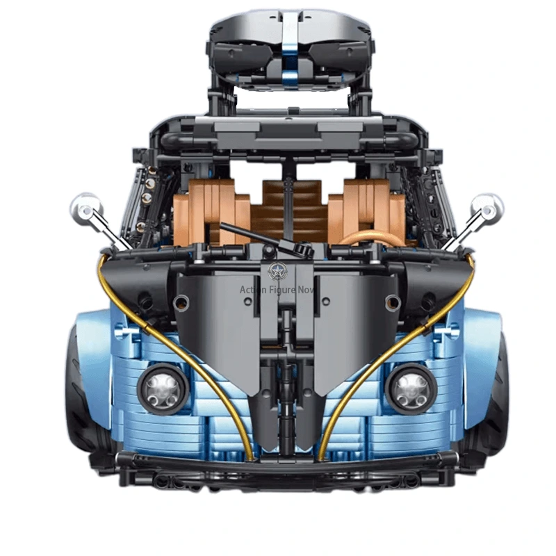 Widebody Campervan in Satin Blue (3298 Pieces) Widebody Campervan in Satin Blue (3298 Pieces)