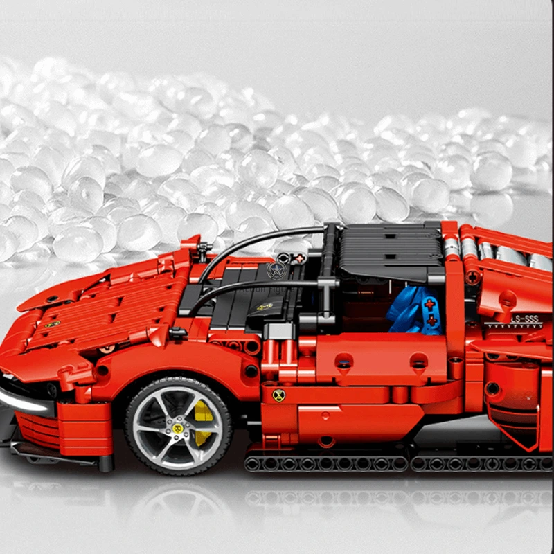 1482-Piece Remote-Controlled Italian Hypercar 1482-Piece Remote-Controlled Italian Hypercar