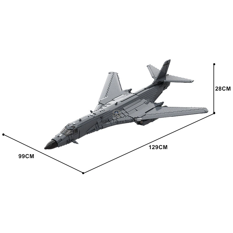 129cm Boeing B-1B Lancer 8335pcs 129cm Boeing B-1B Lancer 8335pcs