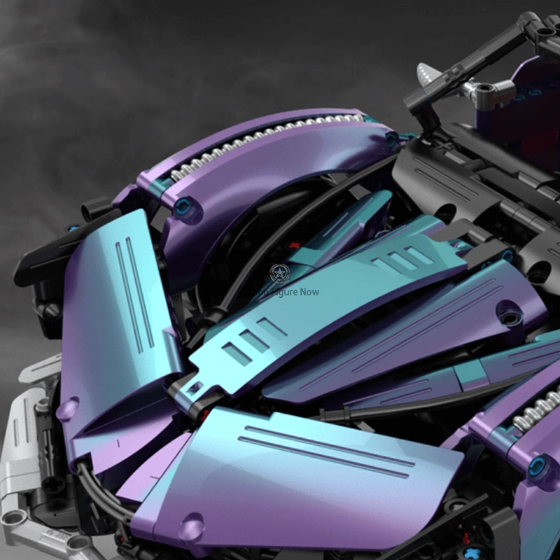 Drifting Supercar Realistic Building Blocks 2442pcs Drifting Supercar Realistic Building Blocks 2442pcs