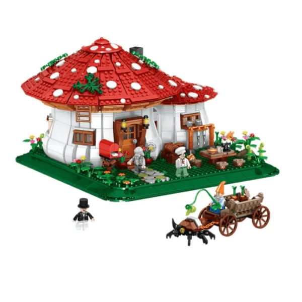 Mushroom Building Blocks (2232 Pieces)