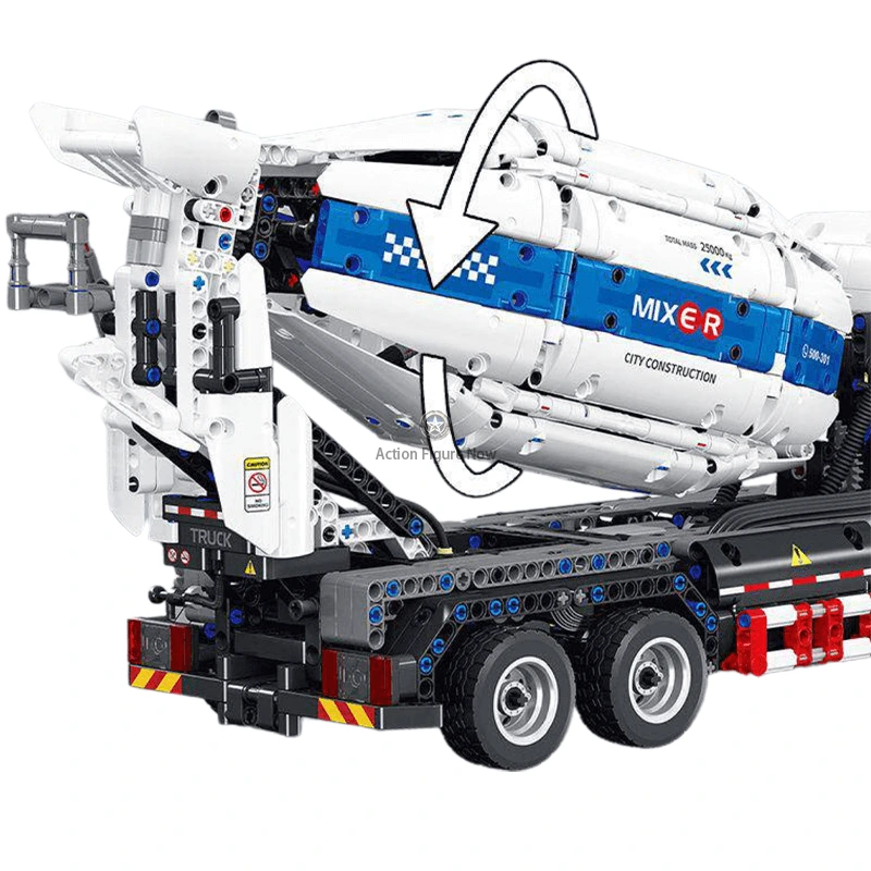 2431 Piece Remote Controlled Cement Truck 2431 Piece Remote Controlled Cement Truck