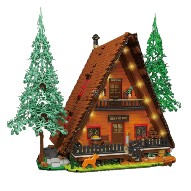 Wooden Cabin in the Enchanting Wilderness (3397 Pcs) Wooden Cabin in the Enchanting Wilderness (3397 Pcs)