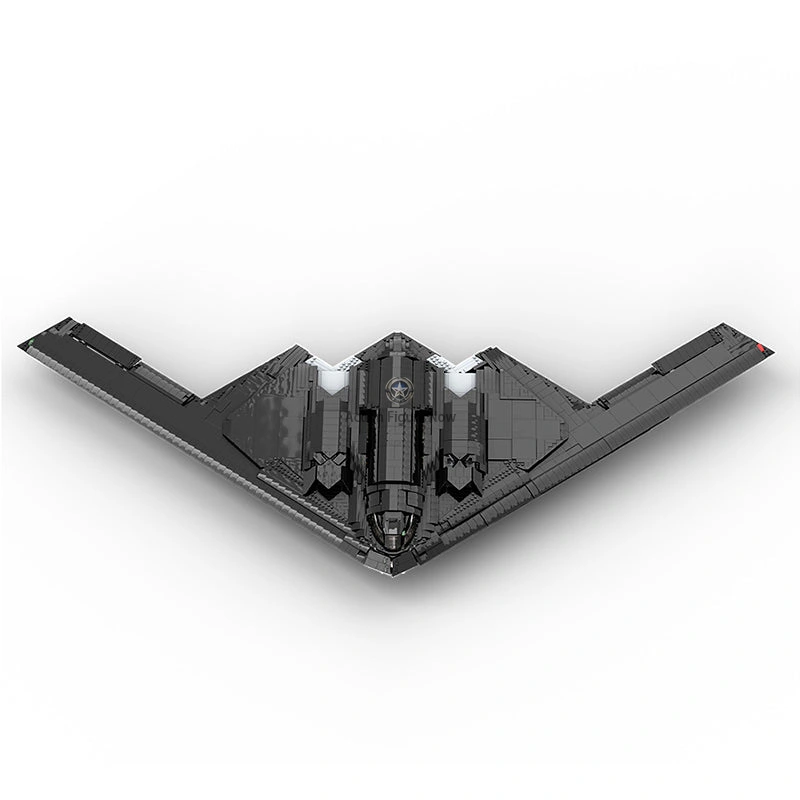 1968-Piece Stealth Jet Building Block Set 1968-Piece Stealth Jet Building Block Set