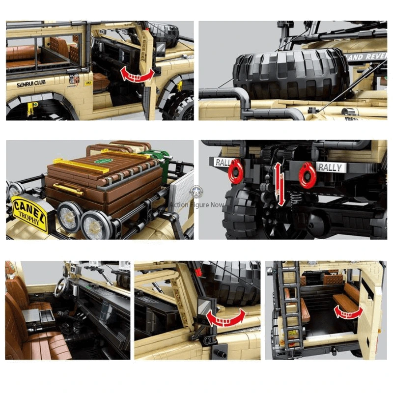 4631 Pieces Off-Road Trophy Edition Safari SUV 4631 Pieces Off-Road Trophy Edition Safari SUV