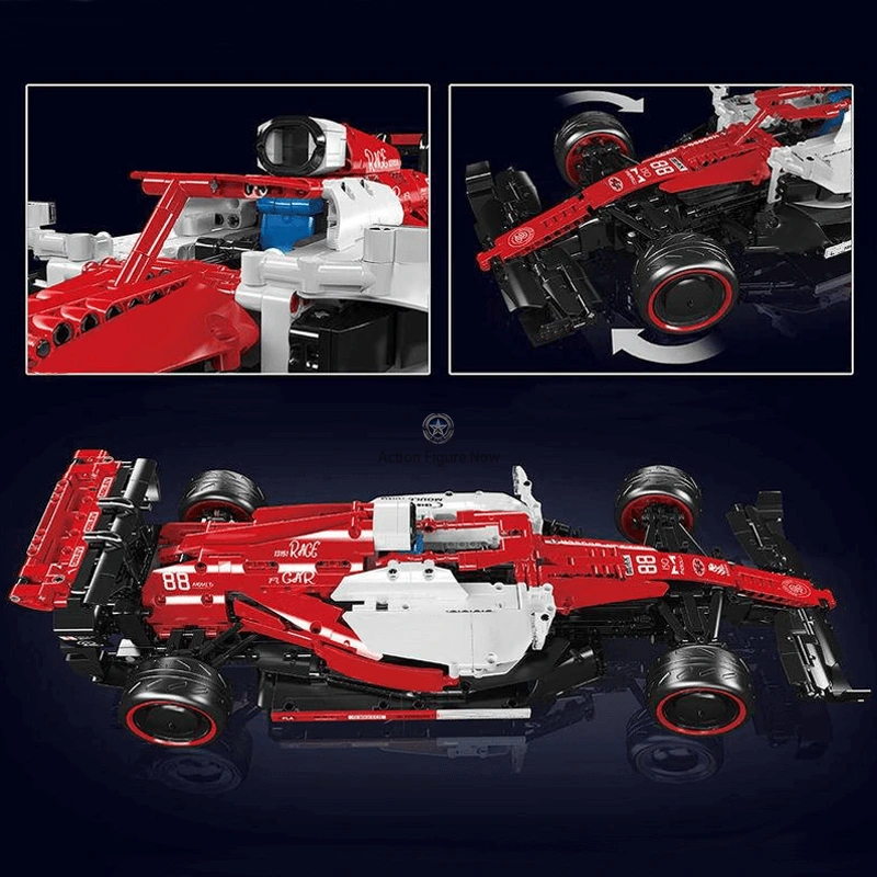 1184pcs Single-Seater Formula 1 Race Car 1184pcs Single-Seater Formula 1 Race Car