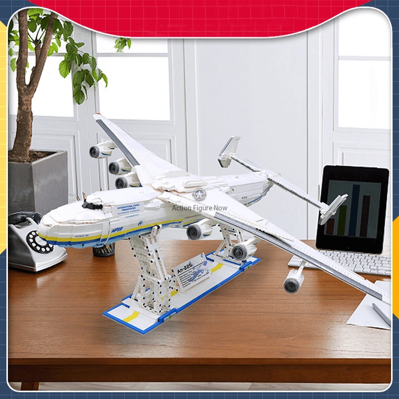 Antonov 225 Mriya Building Blocks Set with Display Stand (5349 Pieces) Antonov 225 Mriya Building Blocks Set with Display Stand (5349 Pieces)