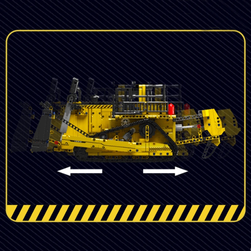 1507pcs Remote Control Bulldozer 1507pcs Remote Control Bulldozer
