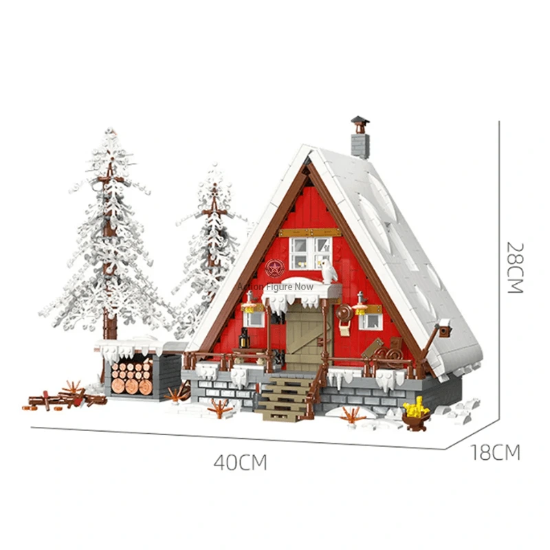 Winter Cabin 2354 Piece Model Cabin Building Kit Winter Cabin 2354 Piece Model Cabin Building Kit