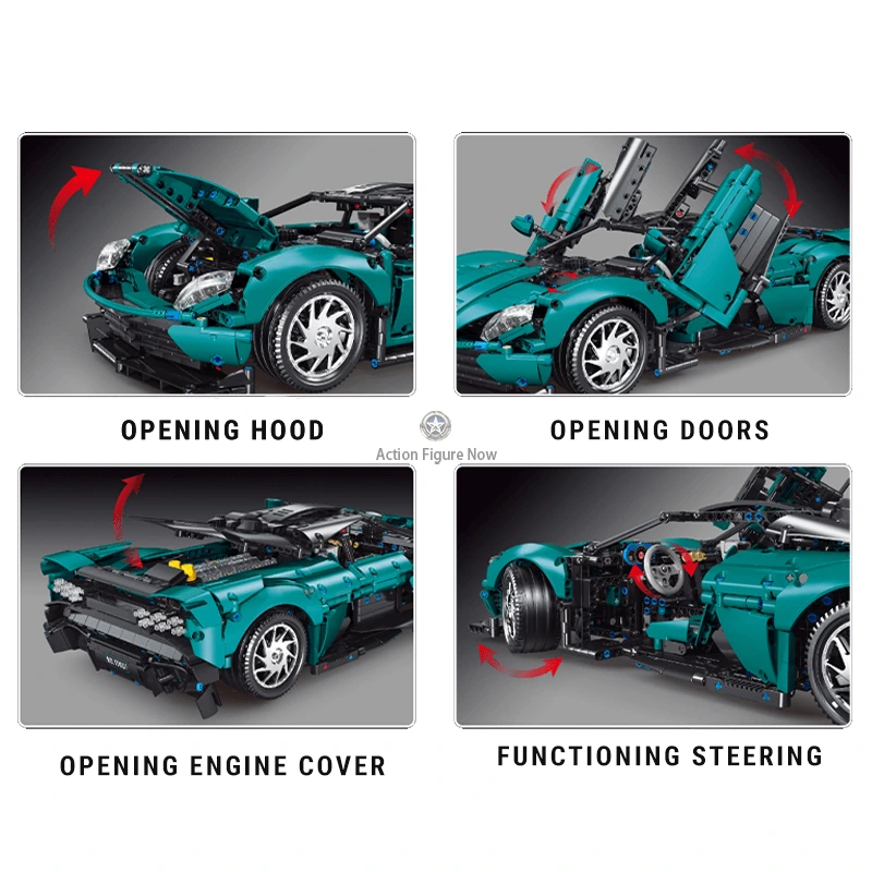 1/18 Remote Controlled British Hypercar McLaren Senna GTR 2110pcs Building Blocks Set 1/18 Remote Controlled British Hypercar McLaren Senna GTR 2110pcs Building Blocks Set