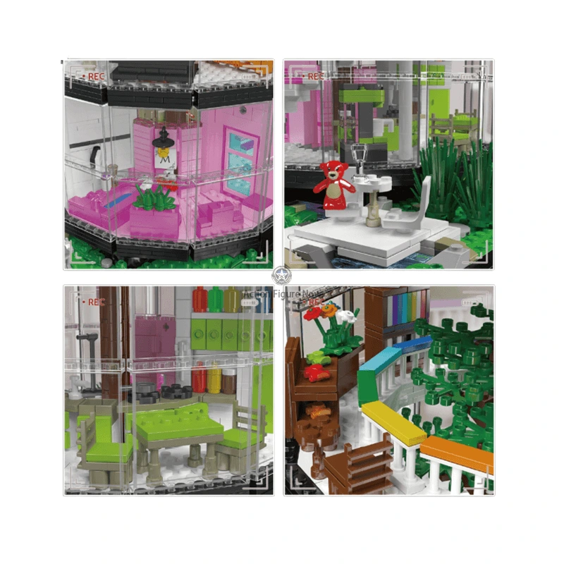 Mosaic Architectural Treehouse with Dome Mosaic Architectural Treehouse with Dome