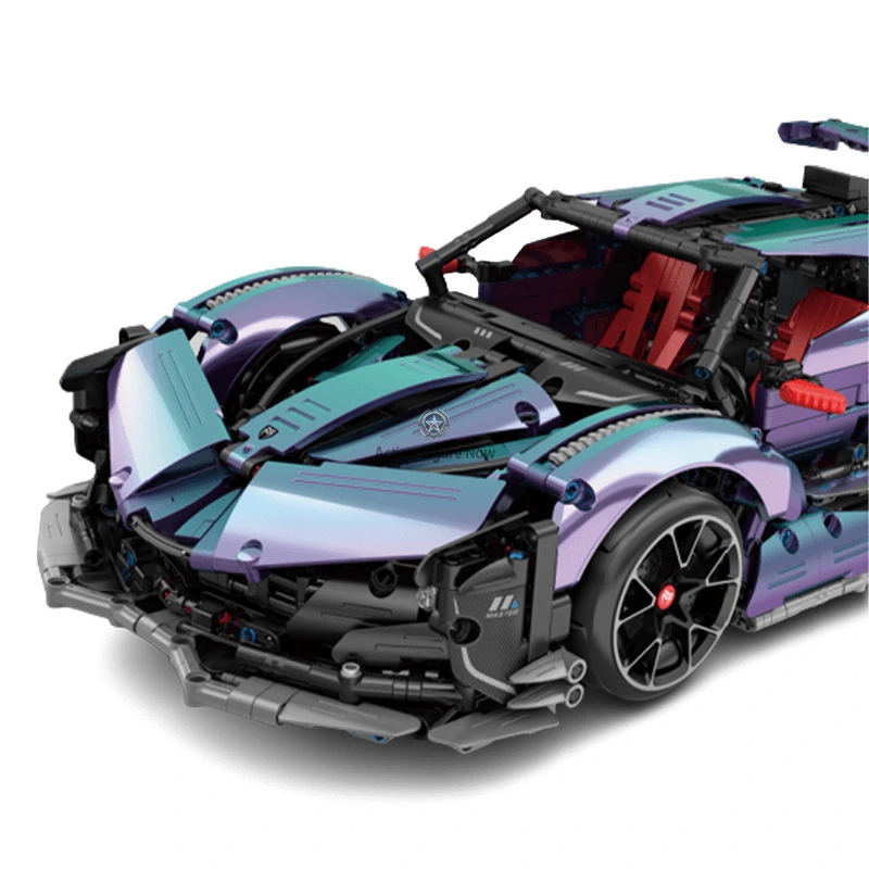 Drifting Supercar Realistic Building Blocks 2442pcs Drifting Supercar Realistic Building Blocks 2442pcs