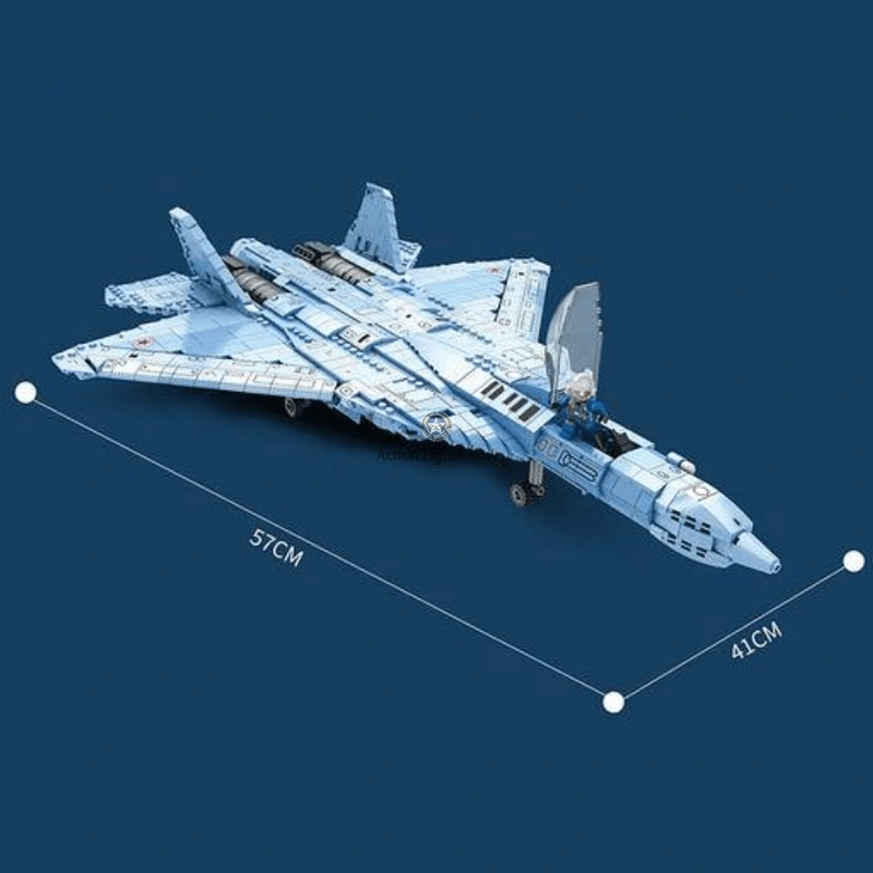 SU-57 Felon 1455pcs Fighter Plane Building Blocks Set SU-57 Felon 1455pcs Fighter Plane Building Blocks Set
