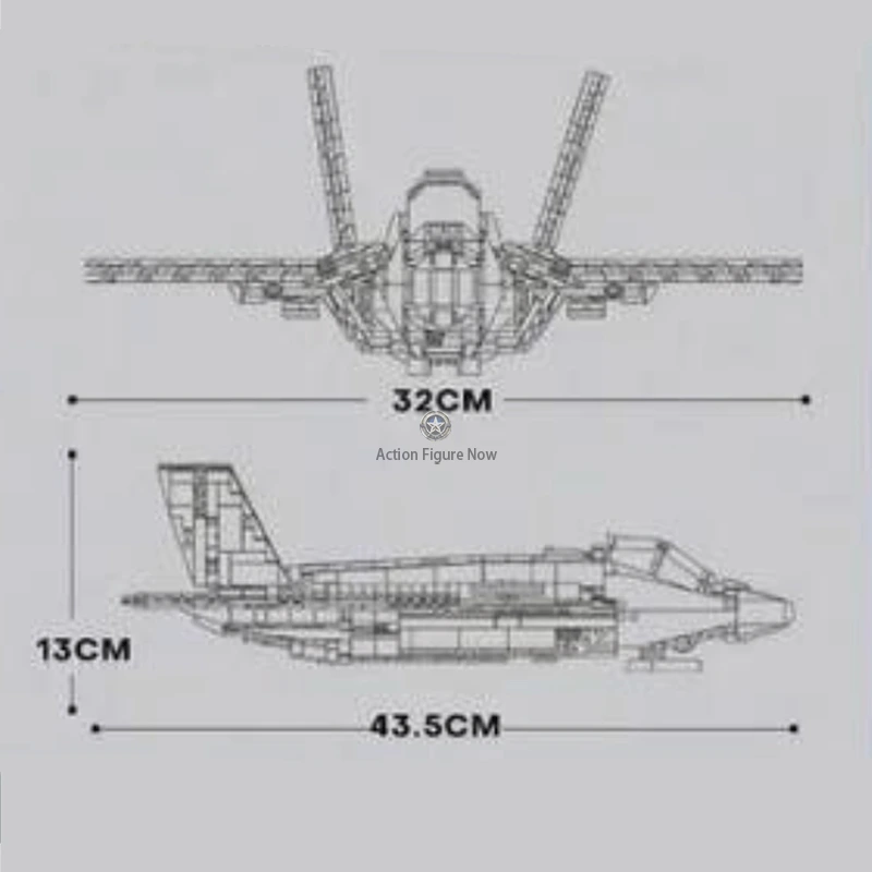 1599PCS F-35 Lightning II Fighter Jet Building Blocks Set 1599PCS F-35 Lightning II Fighter Jet Building Blocks Set
