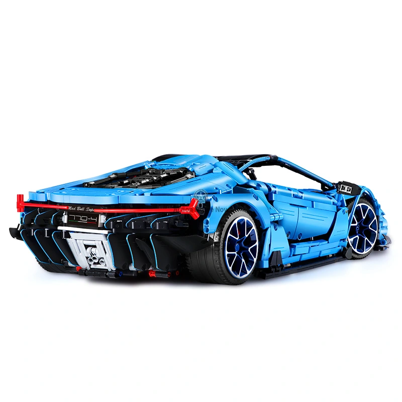 Supercar Blue Block Building Set Supercar Blue Block Building Set