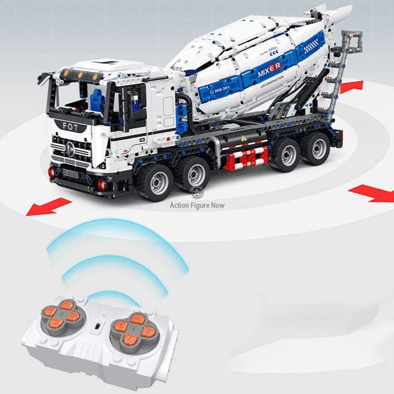 2431 Piece Remote Controlled Cement Truck 2431 Piece Remote Controlled Cement Truck