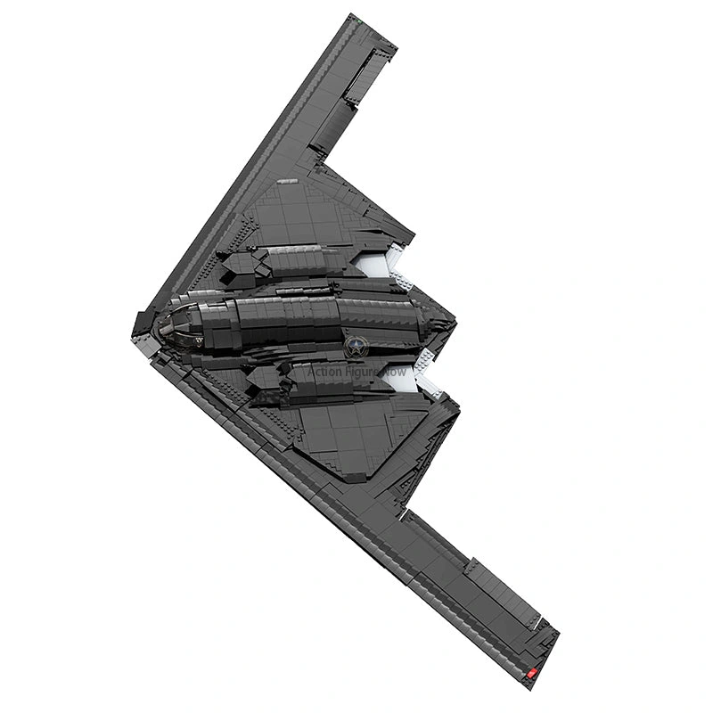 1968-Piece Stealth Jet Building Block Set 1968-Piece Stealth Jet Building Block Set