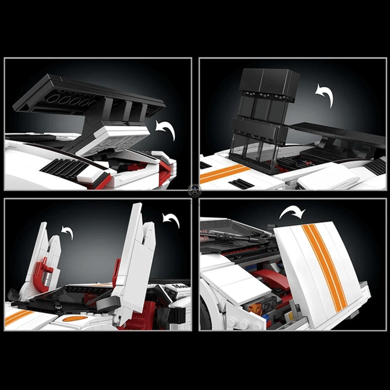 1980s Lamborghini Countach 1348Pcs 1980s Lamborghini Countach 1348Pcs