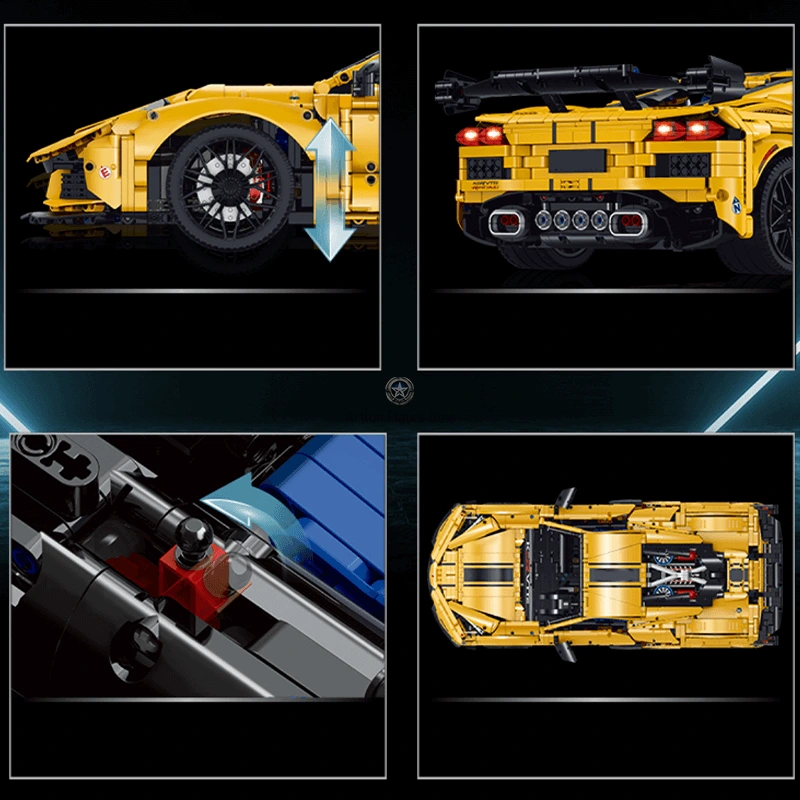 All-American Supercar - 3787 Pieces All-American Supercar - 3787 Pieces