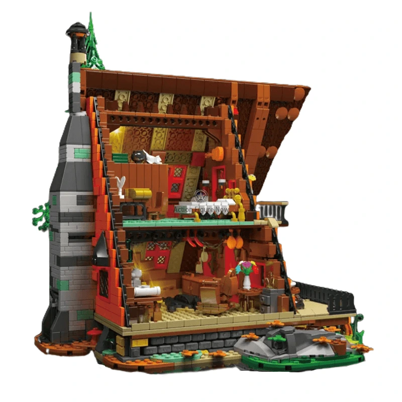 Wooden Cabin in the Enchanting Wilderness (3397 Pcs) Wooden Cabin in the Enchanting Wilderness (3397 Pcs)