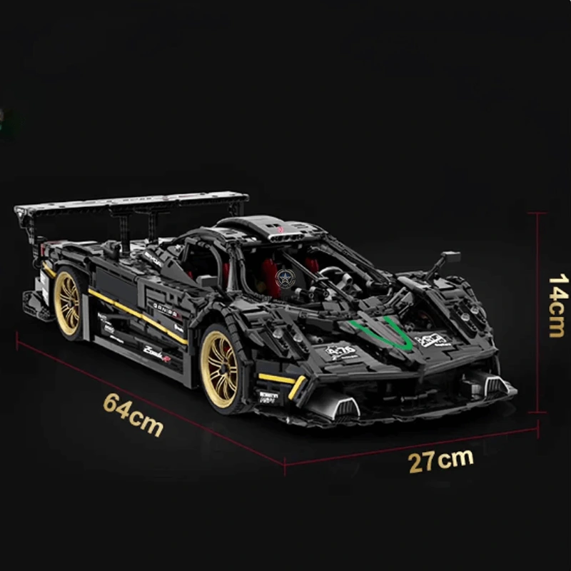 4499-Piece Epic Italian Hypercar 4499-Piece Epic Italian Hypercar