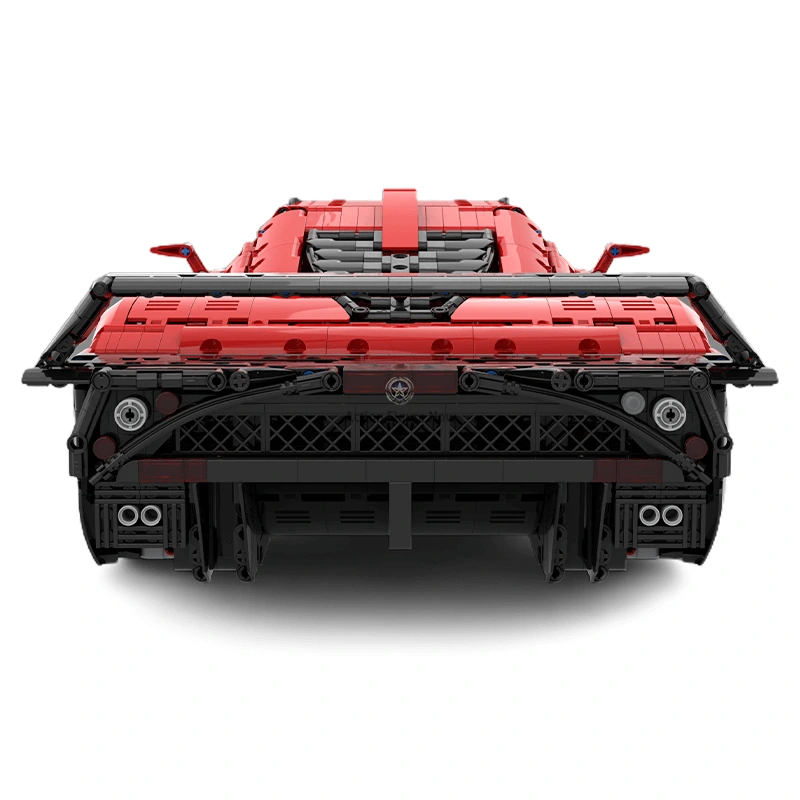 3902pcs The Ultimate Italian Hypercar: Rosso Red 3902pcs The Ultimate Italian Hypercar: Rosso Red