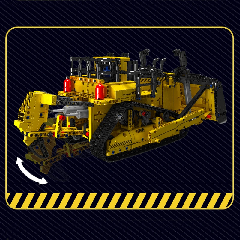 1507pcs Remote Control Bulldozer 1507pcs Remote Control Bulldozer