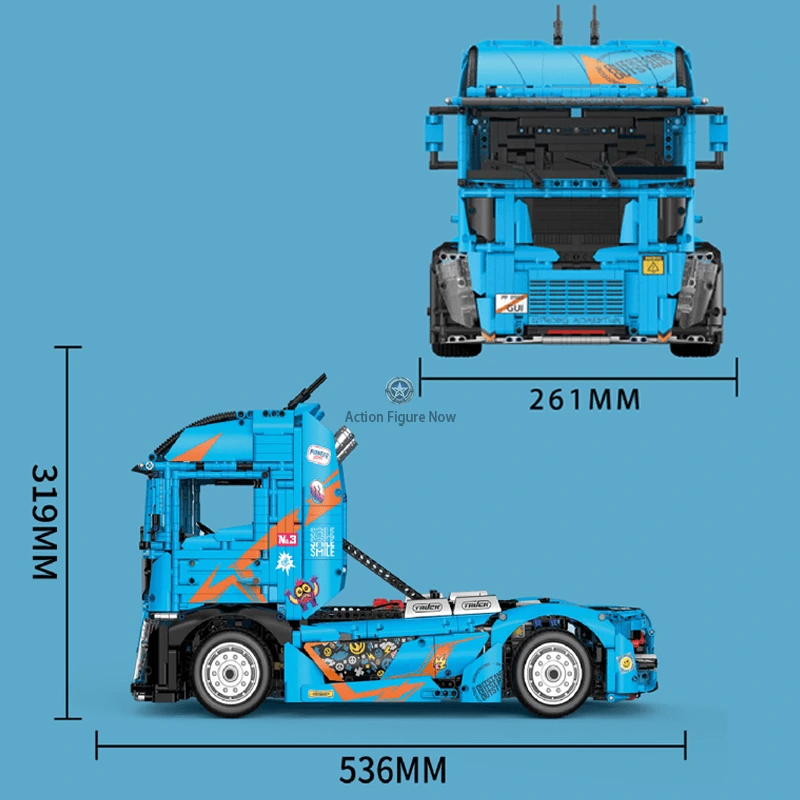 The Unstoppable Off-Road Beast: 3654pcs Racing Truck The Unstoppable Off-Road Beast: 3654pcs Racing Truck