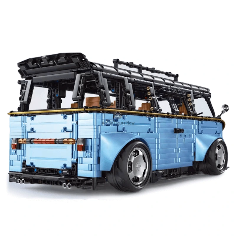 Widebody Campervan in Satin Blue (3298 Pieces) Widebody Campervan in Satin Blue (3298 Pieces)