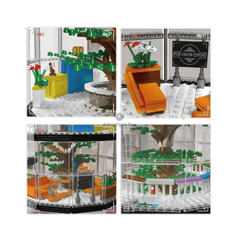 Mosaic Architectural Treehouse with Dome Mosaic Architectural Treehouse with Dome