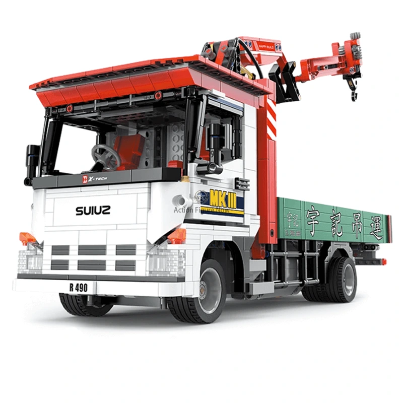 1476 Piece Remote Control Crane Truck 1476 Piece Remote Control Crane Truck